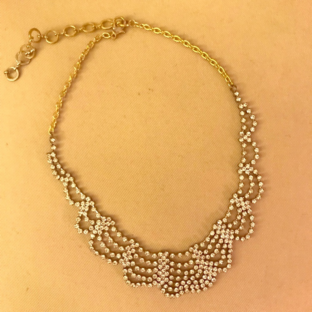 Evening Necklace - Hangs Just Below Collar Bone...